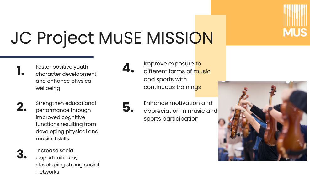 JC Project MuSE MISSION